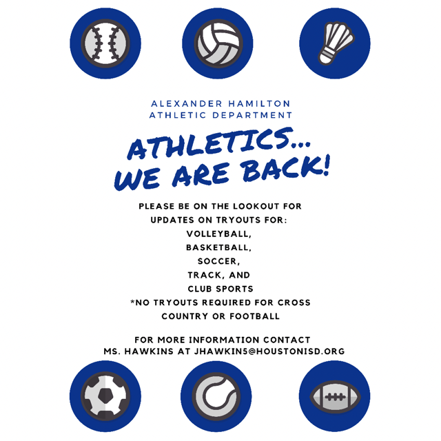Athletics Are Back